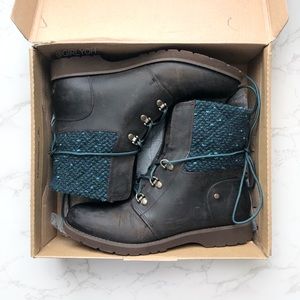 North Face Ballard Lace Tweed Boots
